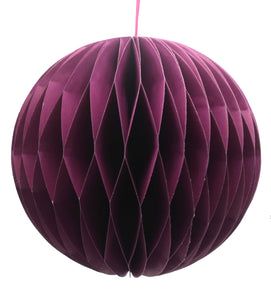 Paper Bauble in Purple