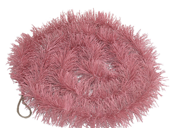 Paper Tinsel 2m in Dusky Pink