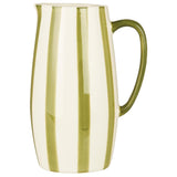 Green Striped Jug