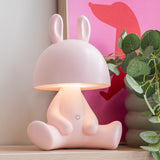 Wireless Rabbit LED Lamp in Pink