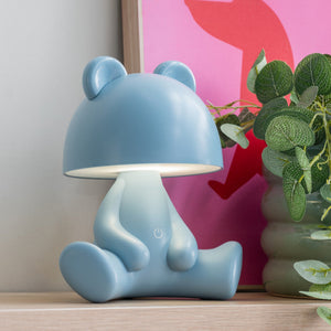 Wireless Bear LED Lamp in Blue