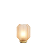 Glass LED Lamp in Peach