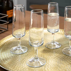 Recycled Glass Champagne Flute