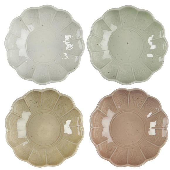 Scalloped Dish in Assorted Colours