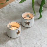 Ceramic Star Tealight Holder