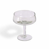 Recycled Glass Champagne Coupe