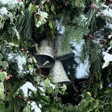 Decorative Zinc Bell with Stars