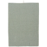 Green Gingham Cotton Teatowel