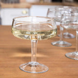 Recycled Glass Champagne Coupe