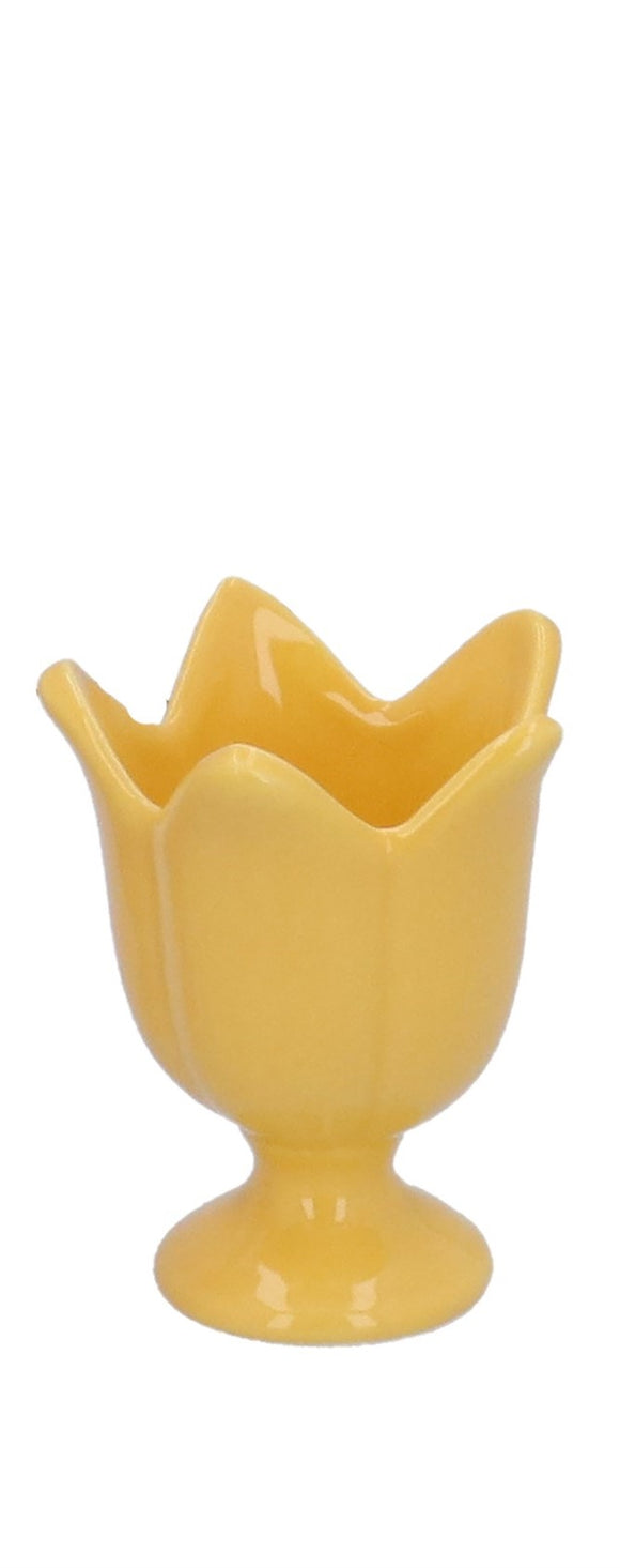 Yellow Tulip Egg Cup