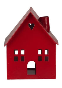 Red House Candle Holder