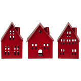 Red House Candle Holder