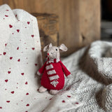 Felt Mouse In Red Cord