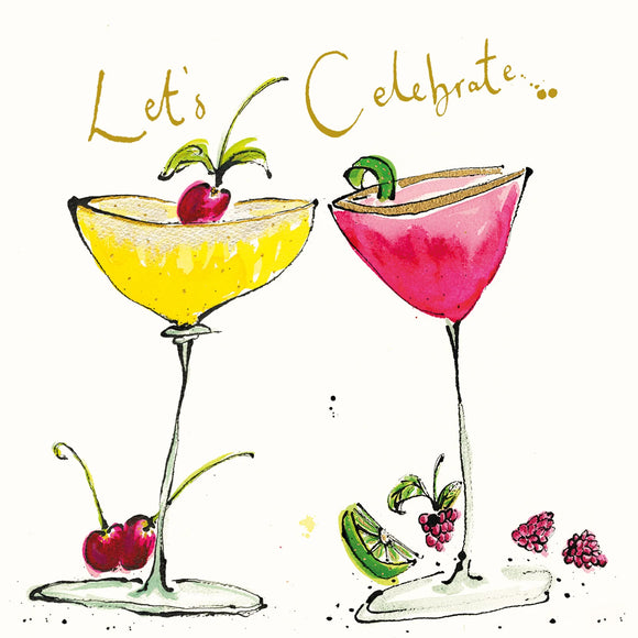 Let’s Celebrate Cocktail Card