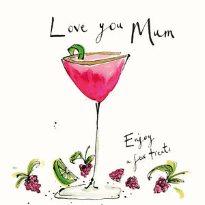 Love You Mum - Card