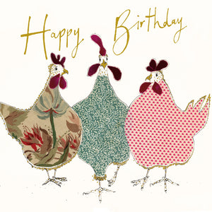 Happy Birthday Hens Card