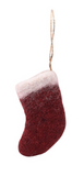 Felt Stocking in Berry