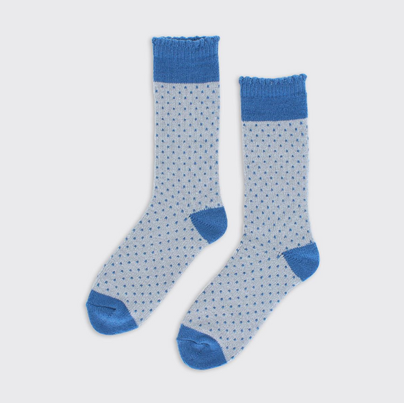 Ladies Supersoft Socks - Blue