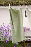 Green Cotton Teatowel