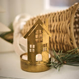 Geniune Brass House Tealight Holder