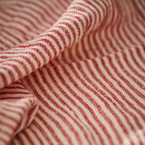 Red Stripe Cotton Teatowel