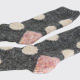 Cosy Spotty Knit Socks