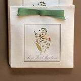 Scented Wardrobe Sachet in Lime Basil and Mandarin