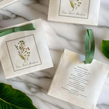 Scented Wardrobe Sachet in Lime Basil and Mandarin