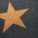 Single Star Charcoal Doormat