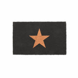 Single Star Charcoal Doormat