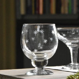 Handmade Star Red Wine Glass