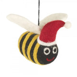 Felt Christmas Bee Decoration